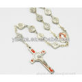 Alloy Rosary Necklace Beads